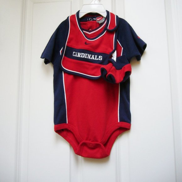 Nike MLB St Louis Cardinals Infant 3 Piece Set - Picture 1 of 7